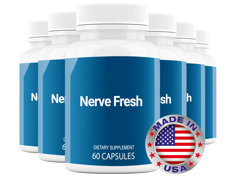 Nerve Fresh 6 Bottles Made In Usa No Logo 2
